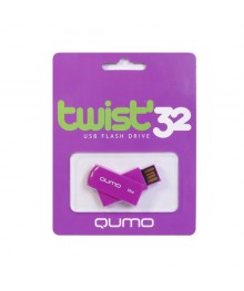 USB2.0 FlashDrives32 Gb Qumo Twist Fandango фисташковыйовокузнецк, Горно-Алтайск. Большой каталог флэш карт оптом по низкой цене со склада в Новосибирске.