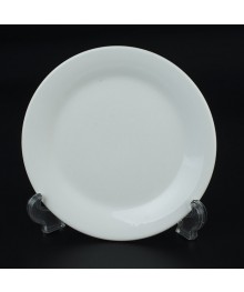 Тарелка белая фарфор плоская 7" 17,5см D30 (54177)керамики в Новосибирске оптом большой ассортимент. Посуда фарфоровая в Новосибирскедля кухни оптом.
