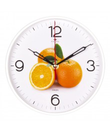 Часы настенные СН 2019 - 113 Апельсины белый круглые (20х20) (10)астенные часы оптом с доставкой по Дальнему Востоку. Настенные часы оптом со склада в Новосибирске.