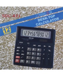 калькулятор  SDC-821 (12 разрядов, настольный)