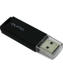 USB2.0 FlashDrives16Gb QUMO Tropic Black черныйовокузнецк, Горно-Алтайск. Большой каталог флэш карт оптом по низкой цене со склада в Новосибирске.