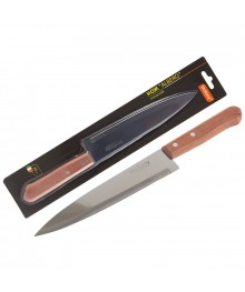 Нож Mallony ALBERO MAL-01AL с деревянной рукояткой поварской, длина 20 см оптом. Набор кухонных ножей в Новосибирске оптом. Кухонные ножи в Новосибирске большой ассортимент