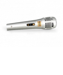 микрофон Soundmax SM-DM002 серебро для караоке
