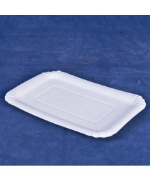 Тарелка картонная 14*21 (уп.100/2500) (2518)Посуда одноразовая оптом. Одноразовая посуда оптом с доставкой по Дальнему Востоку со склада.