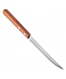 Нож Tramontina Dynamic с зубчиками 12.7см, блистер, цена за 2шт., 22300/205 оптом. Набор кухонных ножей в Новосибирске оптом. Кухонные ножи в Новосибирске большой ассортимент