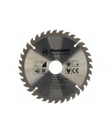 Диск пильный Hammer Flex 205-107 CSB WD 165мм*36*30/20мм  по деревуАлмазные диски оптом со склада в Новосибирске. Расходники для инструмента оптом по низкой цене.