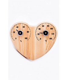 Банная станция (термометр-гигрометр) сердце открытая СБО-3тгТовары для бани оптом. Банные принадлежности оптом с доставкой по РФ