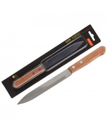 Нож Mallony ALBERO MAL-05AL с деревянной рукояткой для овощей (большой), длина 12,5 см оптом. Набор кухонных ножей в Новосибирске оптом. Кухонные ножи в Новосибирске большой ассортимент