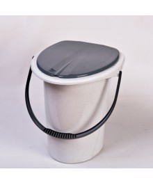 Ведро -туалет пласт 17л Smart Solution мрамор (97942) Новосибриске. Ведра с доставкой по Дальнему Востоку. Большой каталог канистр оптом по низкой цене.