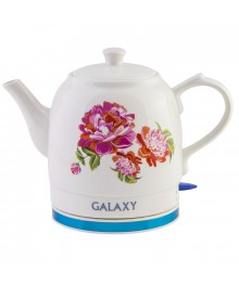 Чайник Galaxy GL 0503  керамич (1,4 кВт, 1,4л) 8/упирске. Отгрузка в Саха-якутия, Якутск, Кызыл, Улан-Уде, Иркутск, Владивосток, Комсомольск-на-Амуре.
