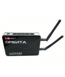 Маршрутизатор (роутер WiFi) Орбита 300 (802.11(b,g,n) 300Mbps, 2x2 MIMO,4UTP 10/100Mbps,1WAN цене со склада в Новосибирске. Роутеры оптом с доставкой! Сетевые модемы оптом - низукая цена, выс