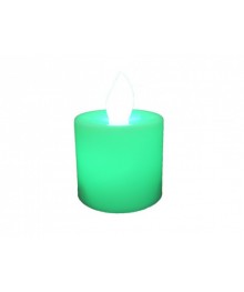 Cвеча LED Огонёк LD-115 (зелёный)ки сувенирные оптом с доставкой по Дальнему Востоку. Большой каталог сувенирных светильников оптом.