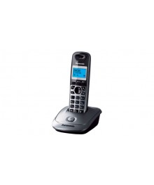 телефон Panasonic KX- TG2511RUM серый металлик DECT АОНsonic. Купить радиотелефон в Новосибирске оптом. Радиотелефон в Новосибирске от компании Панасоник.
