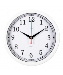 Часы настенные СН 2222 - 329W белые круглые (22x22) (5)астенные часы оптом с доставкой по Дальнему Востоку. Настенные часы оптом со склада в Новосибирске.