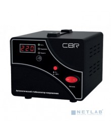 Стабилизатор напряжения CBR CVR 0157, 1500 ВА/900 Вт, диапазон вход. напряж. 140-260 В, точность ст