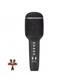 Микрофон WSTER WS-900 Чёрный, для караоке беспроводной (Bluetooth, динамики, USB/microSD)ада. Большой каталог микрофонов для караоке RITMIX, Defender оптом с доставкой по Дальнему Востоку.
