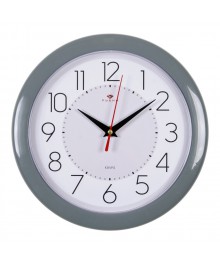 Часы настенные СН 2323 - 319 серые круглые (23x23) (10)астенные часы оптом с доставкой по Дальнему Востоку. Настенные часы оптом со склада в Новосибирске.