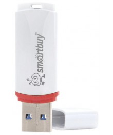 USB2.0 FlashDrives 8Gb Smart Buy  Crown Whiteовокузнецк, Горно-Алтайск. Большой каталог флэш карт оптом по низкой цене со склада в Новосибирске.