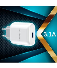 Блок пит USB сетевой  Орбита OT-APU46 (5В, 3100mA)USB Блоки питания, зарядки оптом с доставкой по России.