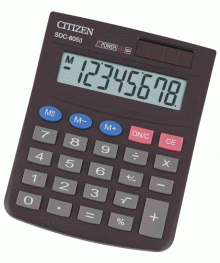 калькулятор Citizen SDC-805 BN( 8разр/2пит/L/м. Калькуляторы оптом со склада в Новосибирске. Большой каталог калькуляторов оптом по низкой цене.