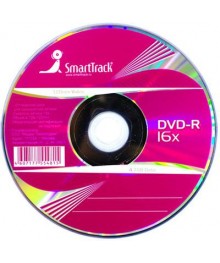 диск SMART TRACK DVD-R 4,7Gb 16x Cake (10)птом. Диски DVD-R/RW оптом со склада в Новосибирске по низкой цене с доставкой по Дальнему Востоку.