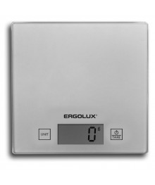 Весы кухонные ERGOLUX ELX-SK01-C03 серые (электронные, 5кг, 150х150мм) кухоные оптом с доставкой по Дальнему Востоку. Большой каталогкухоных весов оптом по низким ценам.
