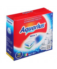 Таблетки для посудомоечных машин "Aquarius" ALLin1,14 штук Товары для ванной оптом с доставкой по Дальнему Востоку. Большой каталог товаров для ванной оптом.