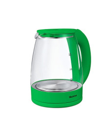 Чайник Blackton Bt KT1800G Зелёный стекл (1,8 л, 1500Вт, диск)