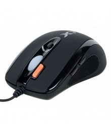 Мышь A4Tech X-710BK, USBчерный 6 кн,1кл-кн,2000dri