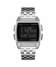 Часы наручные Skmei 1368 СЕРЕБРОку. Большой выбор наручных часов оптом со склада в Новосибирске.  Ручные часы оптом по низкой цене.