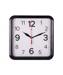 Часы настенные СН 2223 - 007B черный Классика квадратн (22x22) (10)астенные часы оптом с доставкой по Дальнему Востоку. Настенные часы оптом со склада в Новосибирске.