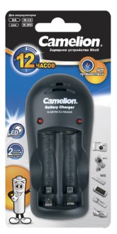 Зар уст Camelion BC-1009 (Зар. ус-во для 1-2AA/AAA / 150Ma / защит. от переполюс./свет. индик.)