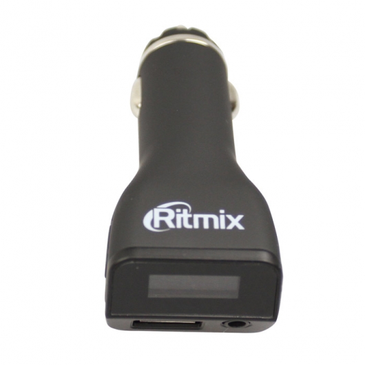 Авто FM модулятор RITMIX FMT-A740 с дисплеем, USB,microSD +пульт