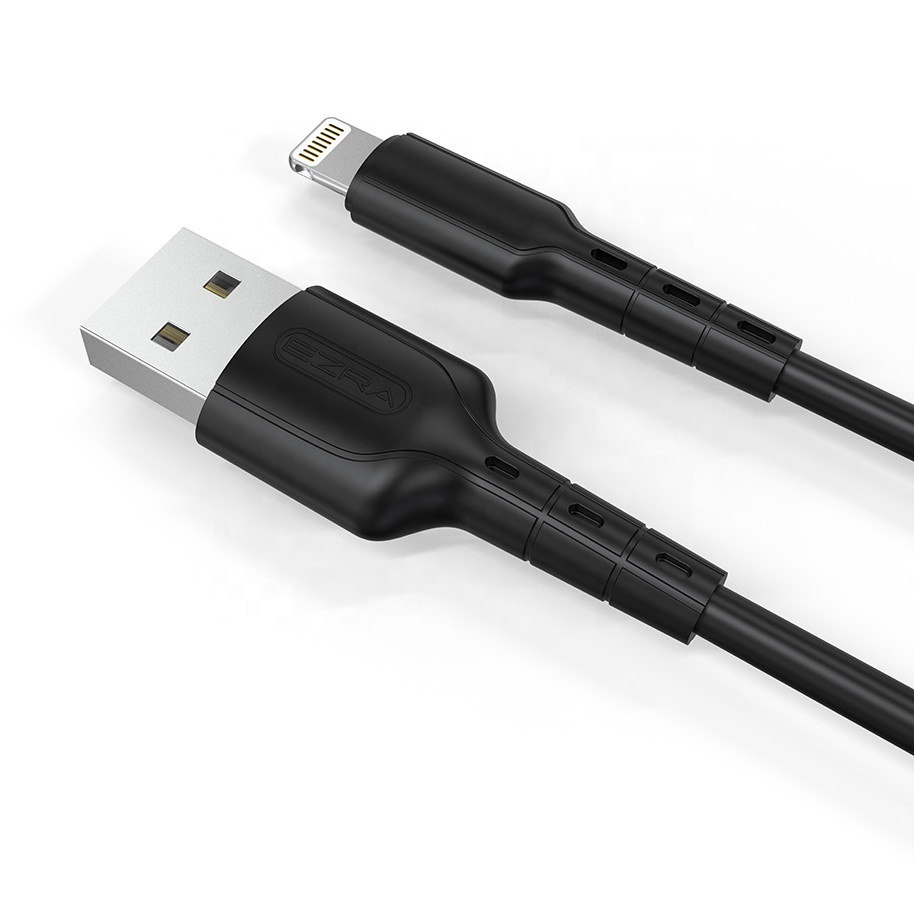 Кабель USB - 8pin EZRA DC14 (2,1А, для iPhone5/6/7) 1,2м