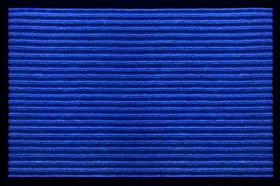 Коврик SUNSTEP влаговпитывающий "Ребристый"  40x60 см, синий