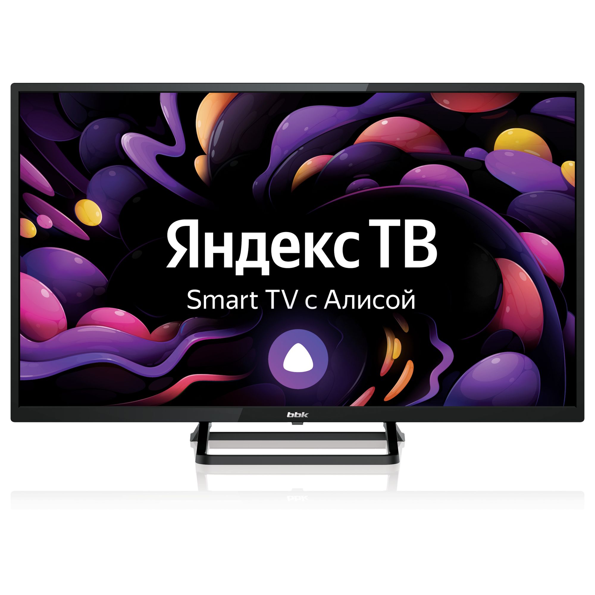 LCD телевизор  BBK 32" 32LEX-7272/TS2C Smart Яндекс ТВ черный HD READY DVB-T2/C/S2 USB/Wi-Fi/BT
