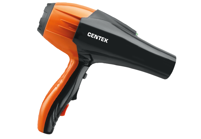 Фен Centek CT-2226 Professional черн/оранж (2400Вт, проф. управление, 5 режимов,  2 концентратора)