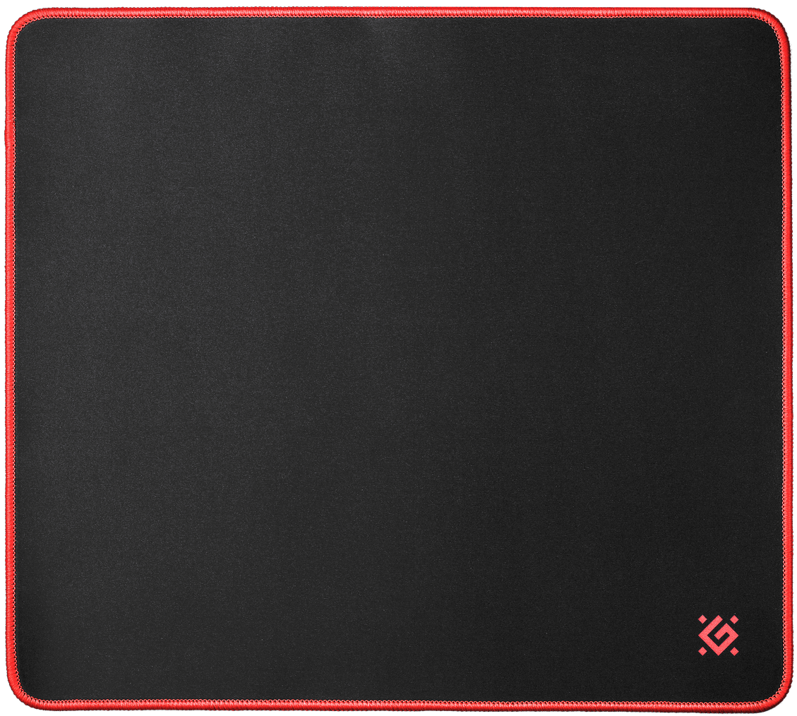 Коврик для мыши DEFENDER игровой Black XXL 400*355*3мм,ткань+резина