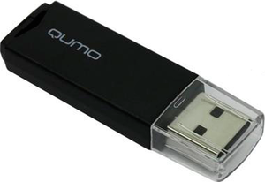 USB2.0 FlashDrives16Gb QUMO Tropic Black черный