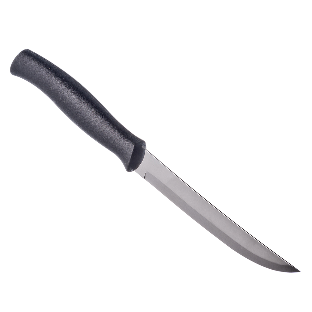 Нож кухон. Athus Нож кухонный 12.7см, черная ручка 23096/005