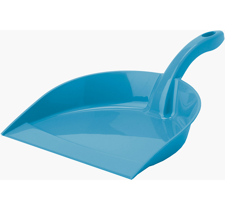 Совок пластик ИДЕАЛ серо-голубой М5190
