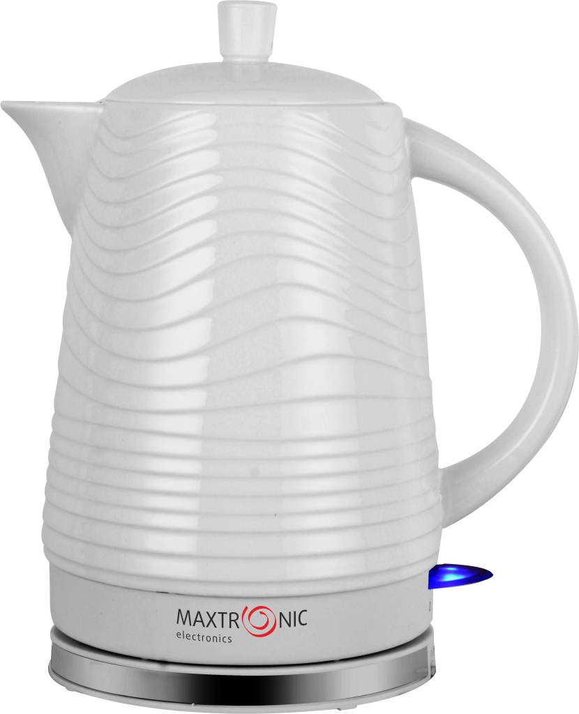 Чайник MAXTRONIC MAX-YD-183 керам Белый (1,5 кВт, 1,8 л) (8/уп)