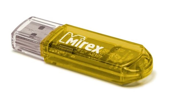 USB2.0 FlashDrives16Gb Mirex ELF YELLOW