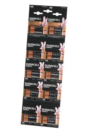 Бат LR6            Duracell BP-20 (2*10) ( 20/200шт)