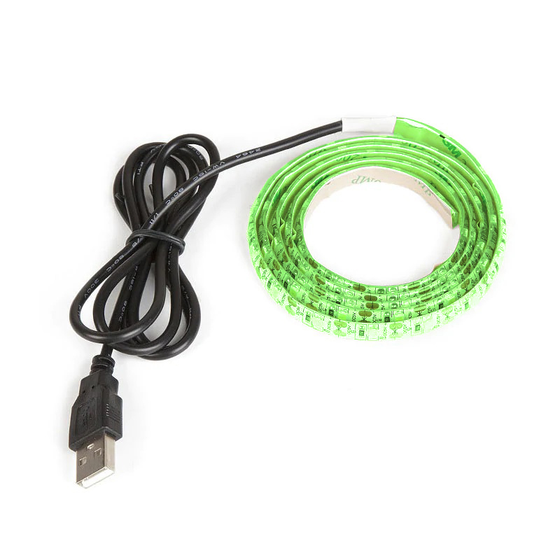 Лента светодиодная Огонек OG-LDL09 Зелёная 1м (USB)