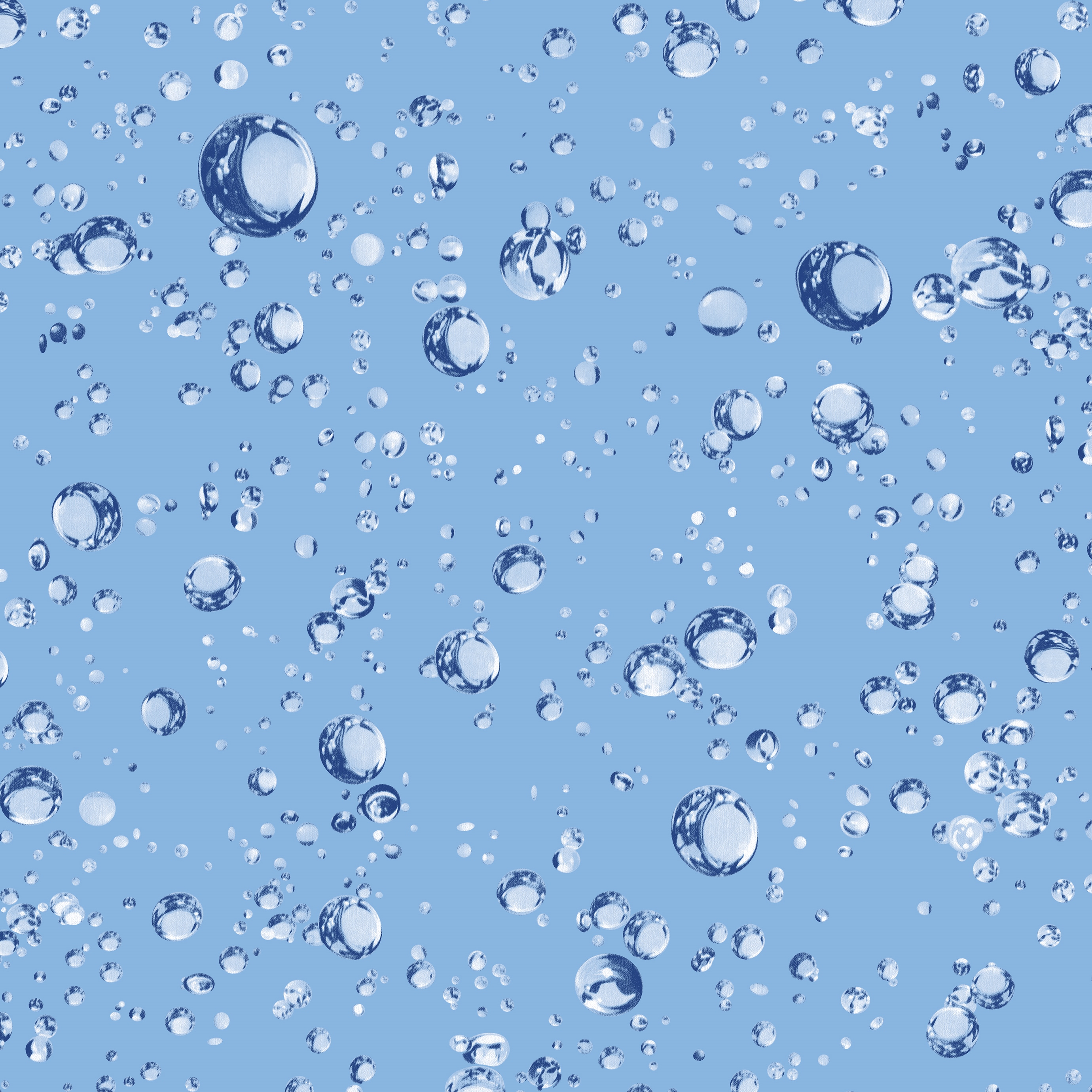 Пленка самоклеющаяся Grace 59132-45 капли воды на голубом, повышенная плотность, 45см/8м