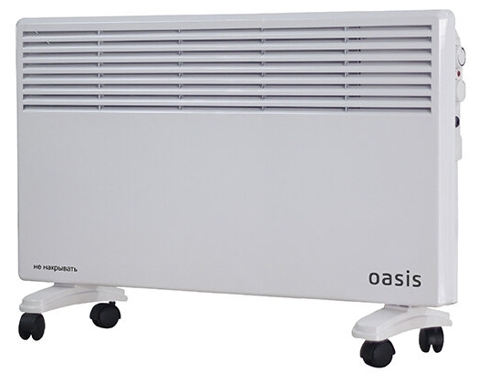 Конвектор электрический Oasis LK-20(U) (2кВт, мех., напольн-настен)