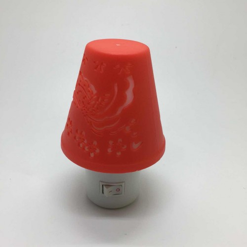 Ночник Camelion NL-193   "Светильник красный"   (LED ночник с выкл, 220V)