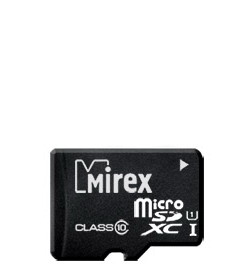Пам.MicroSDHC,16Gb Mirex (Class 10 UHS-I) без переходника