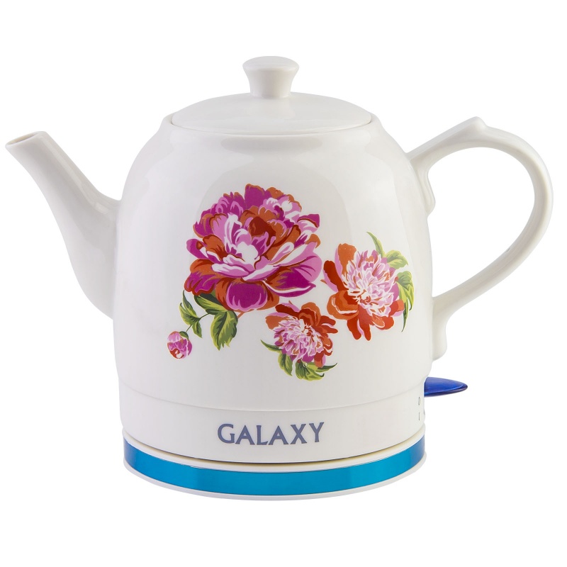 Чайник Galaxy GL 0503  керамич (1,4 кВт, 1,4л) 8/уп